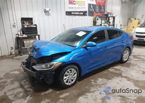 2017 Hyundai Elantra Se from USA, damaged, VIN KMHD74LF8HU394450